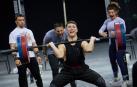 El navarro Nicolás Ariztimuño, durante uno de los ejercicios en los Arena Games del año pasado.
