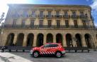 La Oficina de Atención al Ciudadano de la Policía Foral en la Plaza del Castillo se abrió en 2006 y abre las 24 horas, todos los días del año