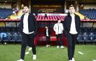 David García y Pablo Ibáñez, en el estadio Olímpico de Montjuic