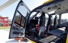 El helicóptero destinado a la campaña de invierno es un Eurocopter H130 (EC130 T2)