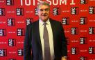 El presidente del FC Barcelona, Joan Laporta, en una entrevista en RAC1.

RAC1

02/02/2024
