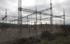 Subestación eléctrica de Sangüesa, junto al polígono industrial de Rocaforte.