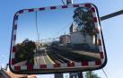 Vista del lugar donde ha fallecido un joven, este sábado, tras una pelea en el apeadero del tren de Boo de Piélagos en Cantabria.