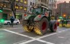 Vídeo con la tractorada por Pamplona
