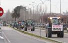 Vídeo de los tractores por el polígono de La Barrena en Tudela