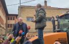 Así ha sido el inicio de las declaraciones que han hecho los representantes de los agricultores navarros para comunicar lo acordado con el Gobierno de Navarra