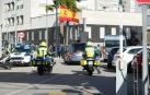 El cuerpo del guardia civil Miguel Ángel González Gómez llega a la Comandancia de la Guardia Civil en Cádiz