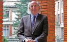 Justo Lacunza Balda, en el Seminario de Pamplona, en abril de 2017.
