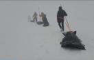 El rodaje tenía lugar a 3.200 metros de altura, en una Sierra Nevada disfrazada de los Andes