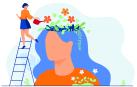 Ilustración sobre salud mental