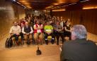 El encuentro llenó una de las salas del palacio de Condestable, con muchas caras conocidas vinculadas a los Sanfermines.
