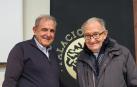 Agustín Albo Gómez -a la izquierda-, junto a su predecesor en el cargo, Luis Eduardo Gil Munilla
