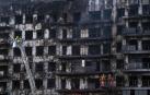 Incendio en un edificio en Valencia. |