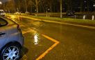 Suspendida la zona azul en la Rochapea ante la previsión de crecida del río Arga