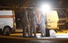 Expertos de criminalística de la Guardia Civil, en el lugar de los hechos