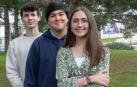 Óscar Gómez de Segura, Lander Seminario Olaizola y Lucía Ayerra Bretos