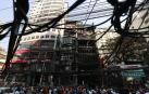 El incendio se produjo en un edificio comercial de varias plantas en la zona de Bailey Road en Dacca