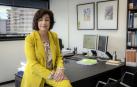 Margarita Pérez-Salazar, en su despacho del juzgado de familia número 10 del Tribunal Superior de Justicia de Navarra, hace unos días.