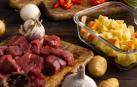 Fotografía de alimentos listos para ser cocinados.