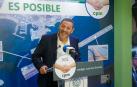 El presidente de Coalición por Melilla (CPM), Mustafa Aberchán, ofrece una rueda de prensa en la sede del partido
