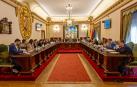 Salón de plenos del Ayuntamiento de Pamplona