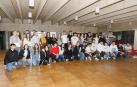 Estudiantes que han participado en la XXXVII Olimpiada de Química de Navarra, celebrada en la UPNA