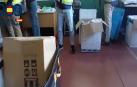 Un momento de la operación policial