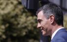 Pedro Sánchez, tras el acto celebrado con motivo de los cuatro años del comienzo de la lucha contra el Covid, este miércoles en el Instituto Cervantes en Madrid