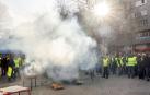 Fotos de la nueva jornada de protestas de los agricultores navarros.