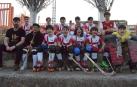 El equipo del Tudela Hockey Alevín