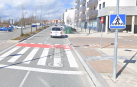 El atropello se ha producido en el carril bici que cruza de la calle Alberto Toca Echevarría con calle Tajonar