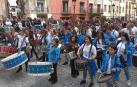 Decenas de personas han participado este jueves santo en la ‘Rompida de la Hora’ de Tudela. La plaza Vieja de la capital ribera ha vuelto a ser el escenario de esta cita, que ya suma 9 ediciones.