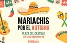 Cartel de la concentración de mariachis por el Día Mundial del Autismo