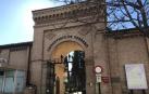 Entrada antigua al cementerio de Torrero en Zaragoza