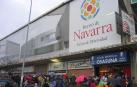 Lonas en El Sadar con la campaña Reyno de Navarra en 2006 que dejaba 1,5 millones al año