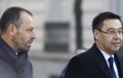Josep Maria Bartomeu y Sandro Rosell llegan a la Audiencia Nacional