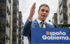 El presidente del Gobierno, Pedro Sánchez, durante la comparecencia en la que ha anunciado la medida