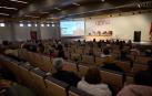 Un momento del homenaje a Eugenio Oria, en la Facultad de Ciencias de la Salud