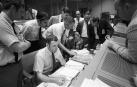 Centro de control de la NASA, en una imagen de archivo