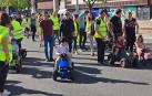 Manifestación convocada por la asociación Semilla y Belarra en favor del sector primario de Navarra