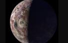 Primera imagen del polo sur de la luna Io de Júpiter