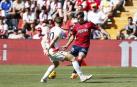 Encuentro entre el Rayo Vallecano y el C.A. Osasuna disputado en el estadio de Vallecas y correspondiente a la Jornada 32 de LaLiga EA Sports.