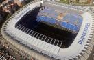 Vista del estadio Santiago Bernabéu en el año 2010