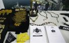 Parte del material incautado durante la operación de desarticulación de los 'Latin Kings' en Cataluña