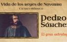 Pedro I, protagonista de la duodécima entrega de la "Vida de los reyes de Navarra en 1 minuto"
