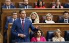 Pedro Sánchez, este miércoles en la sesión de control al Gobierno en el Congreso de los Diputados