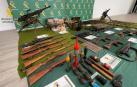 Entre las armas de fuego se encuentran armas cortas, escopetas, rifles, fusiles, subfusiles, ametralladoras de gran calibre, más de 12.000 cartuchos metálicos, más de 5000 cartuchos no metálicos y artefactos explosivos
