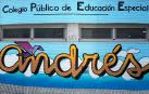 Vista del mural del colegio, desde donde entienden que la obra “invita a la convivencia”.