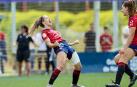 Fotos de la victoria y la permanencia del filial de Osasuna femenino./