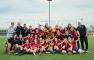 Fotos de la victoria y la permanencia del filial de Osasuna femenino./